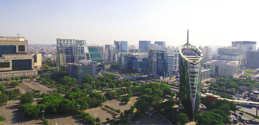 Modern Office Buildings in Gurugram